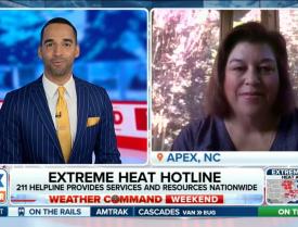 Screenshot of Fox Weather with Heather Black